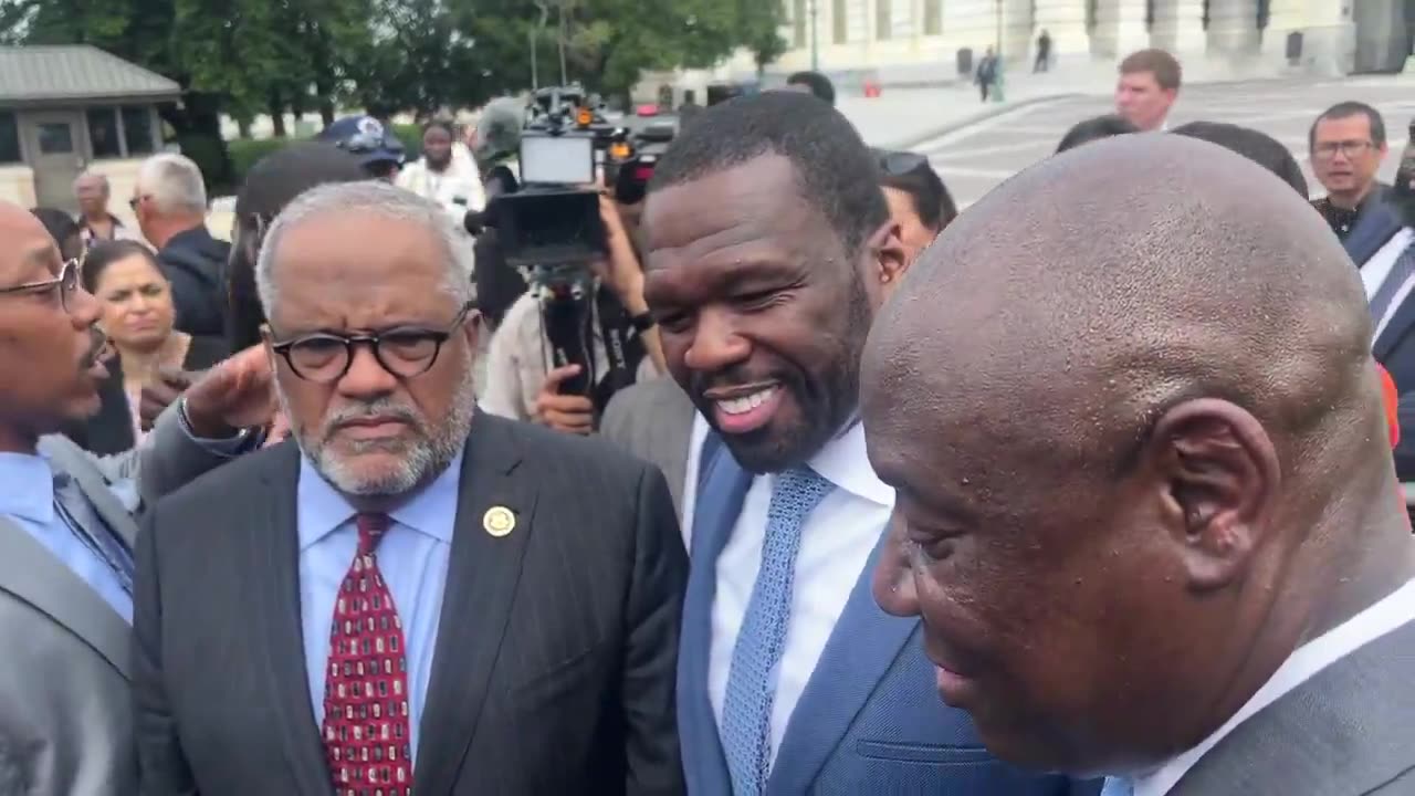 50 cent “I see them identifying with Trump”