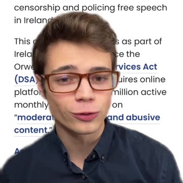 Victor Reacts: Free Speech Under Attack Again, Ireland Appoints Minister of Truth