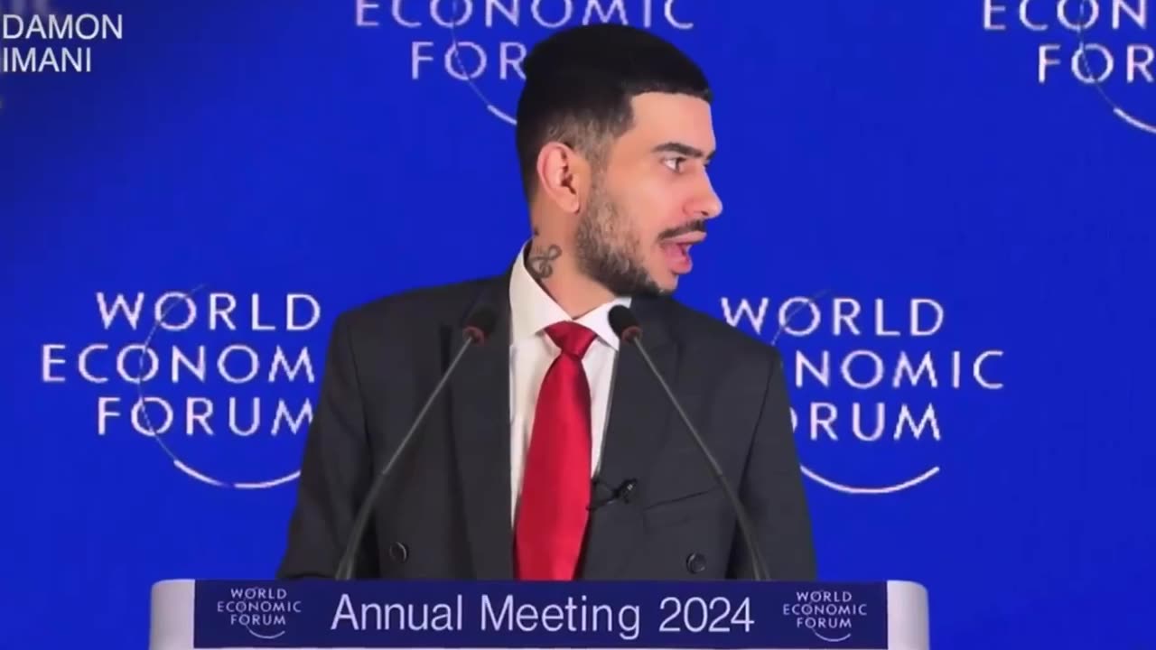 World economic forum gets told off.