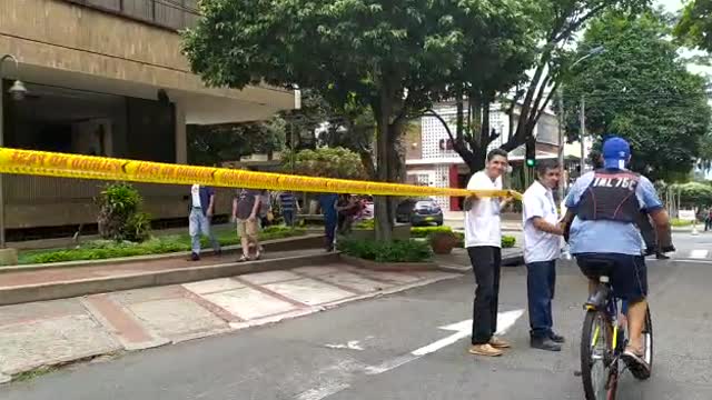 Protesta contra la red de ciclorruta en Bucaramanga