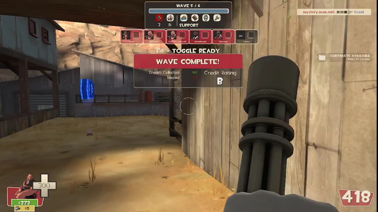 Playing Man vs Machine on Team Fortress 2 - Bigrock Map - Fun Game