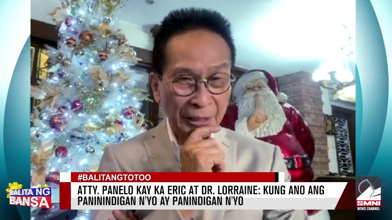 Atty. Panelo kay Ka Eric at Dr. Lorraine: Kung ano ang paninindigan n'yo ay panindigan n'yo