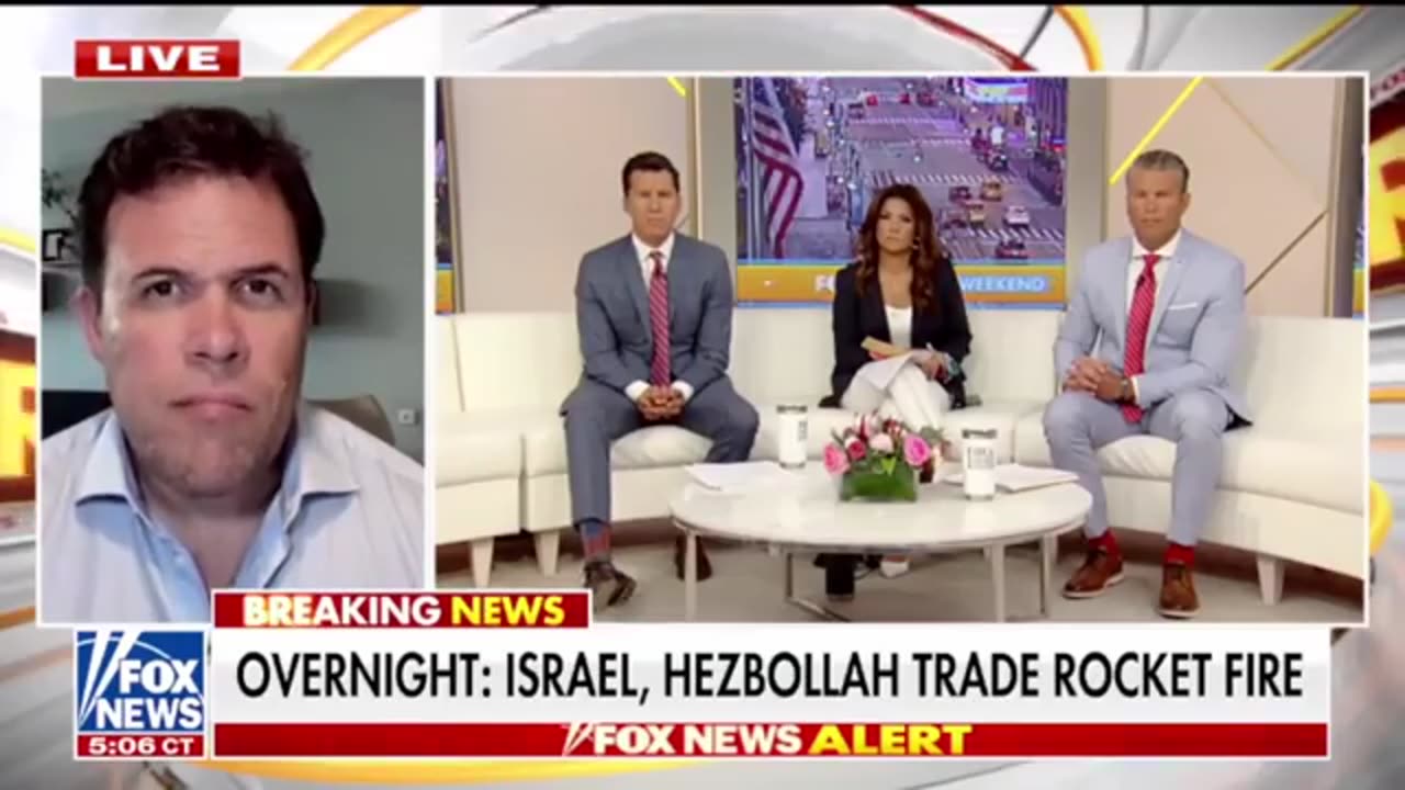 Jonathan Conricus on the IDF and Hezbollah trading rocket fire — Fox News