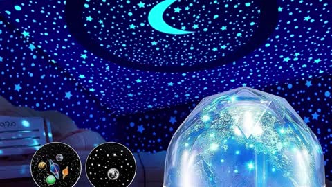 One Fire Solar System Projector Night Light for Kids