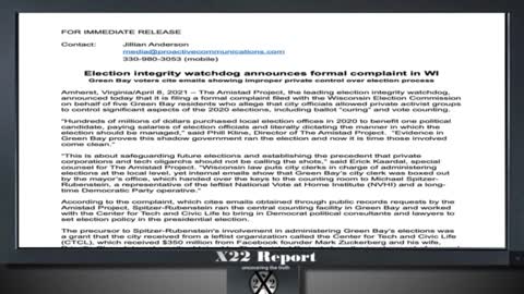 X22 Report - Scavino, Message Sent And Received, Stay The Course, Think Irregular War Strategy