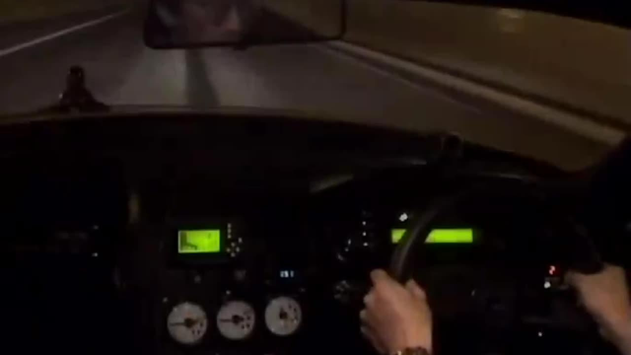 Smokey Nagata going 200mph in his 1200hp Nissan 1997 (HD)