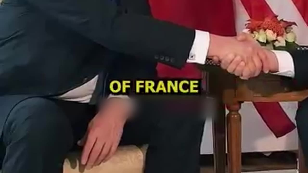 TRUMP OWNED FRENCH PRESIDENT MACRON!