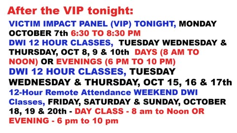 VIP TONIGHT - REGISTER NOW