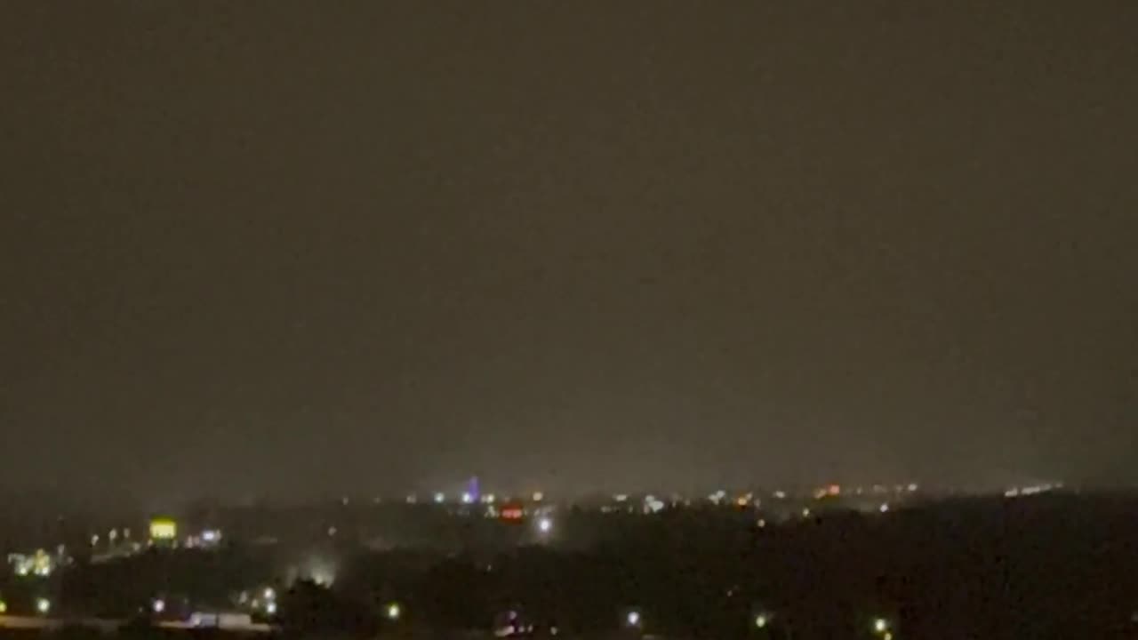Sequence Of Power Lines Spark