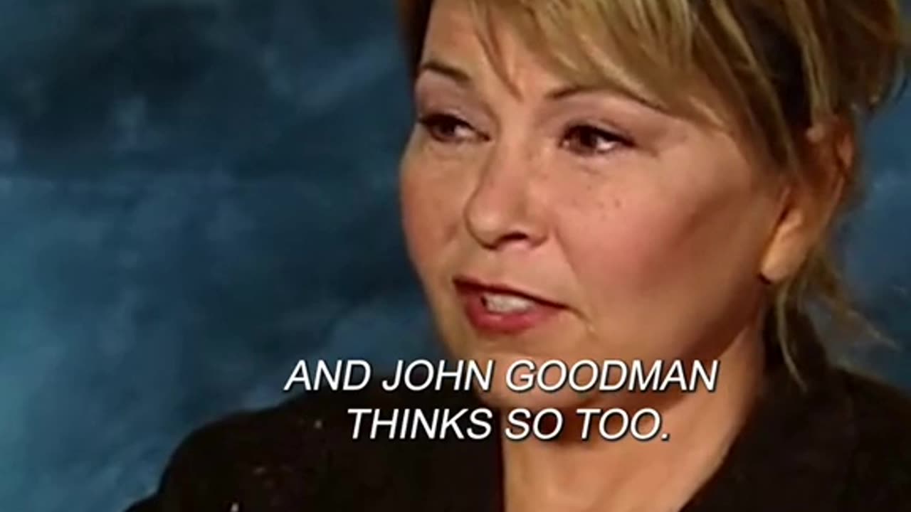 Roseanne Barr - Talking about the Roseanne show