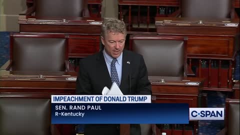 Rand Paul impeachment is antithesis of unity