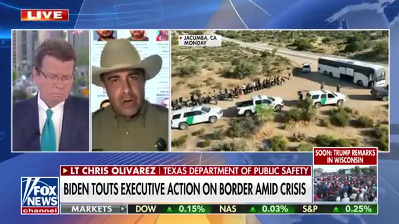 Lt Chris Olivarez- If Biden can take executive border action now, why not on day one. Fox News