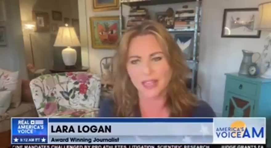 LARA LOGAN ON REAL AMERICA'S VOICE