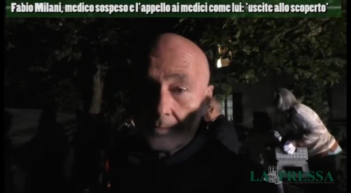 FABIO MILANI, MEDICO SOSPESO PERCHÉ CURAVA LE PERSONE