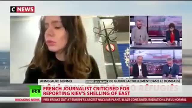 Fransk journalist Anne - Laure Bonnell "Den Ukrainske regering bomber, sine egne borgere"