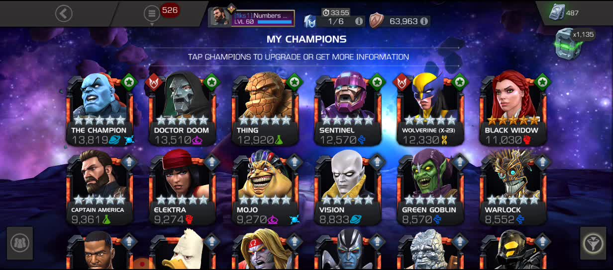 MCOC account, June 7, 2021