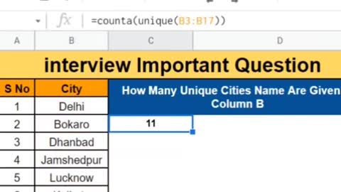 #Shorts | How Does Interviewer Check Your mind | Excel Interview Questions & Answers In Hindi#4M