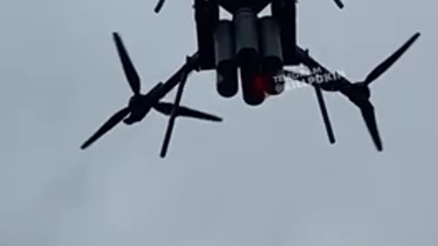 ANOTHER INVENTION FROM A SERIES OF BOMBER DRONES CAPABLE OF CARRYING 6 GRENADES AT ONCE AND SIMULTANEOUSLY KILLING TWO ENEMIES.