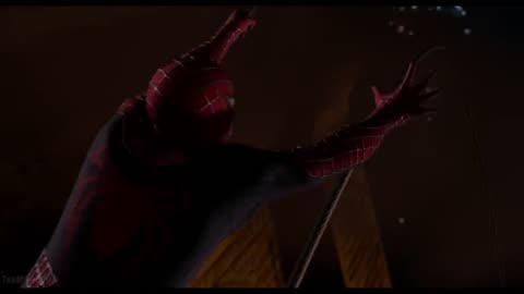 Spider-Man vs Green Goblin - Bridge Fight Scene - Spider-Man (2002) Movie CLIP HD