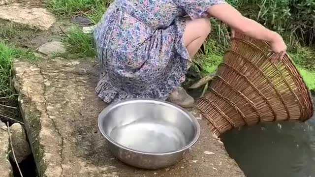 Best Asian Fishing 🐟 Primitive Fishing Techniques 🐟