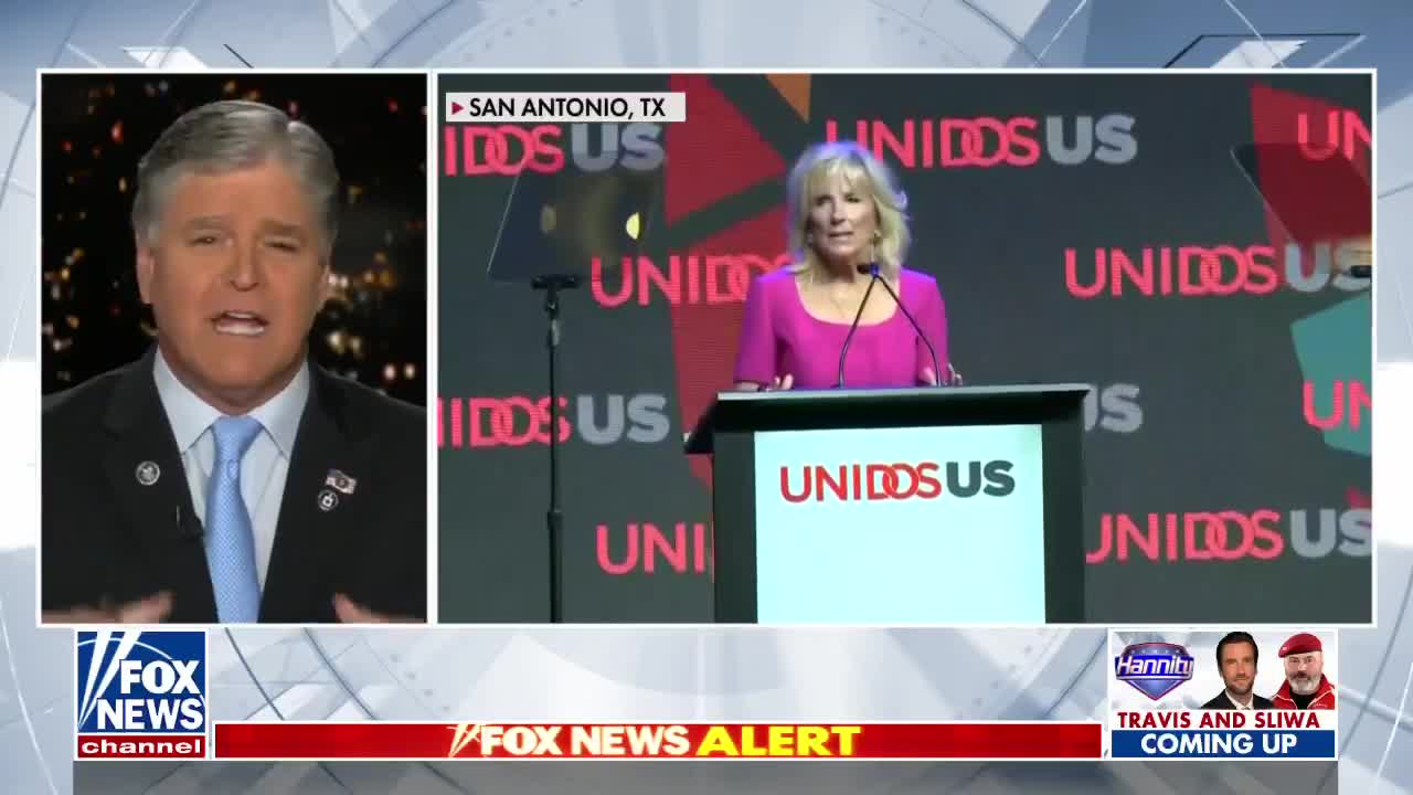 Hannity hits Jill Biden’s ‘breakfast tacos’ comment