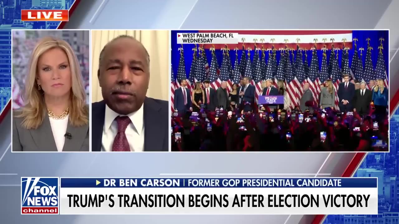 Dr. Ben Carson says Americans 'didn't fall for the gaslighting' after Trump's victory