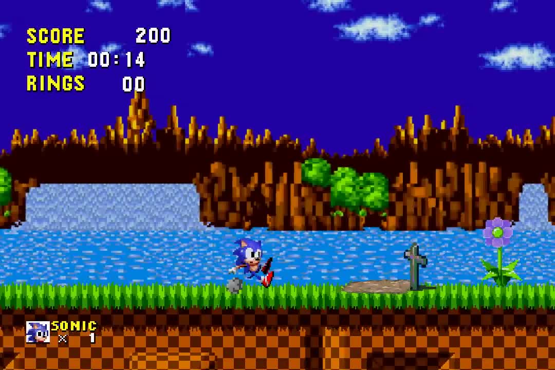 "Sonic the Zombie" (a.k.a. "Sonic the Walking Deadgehog")