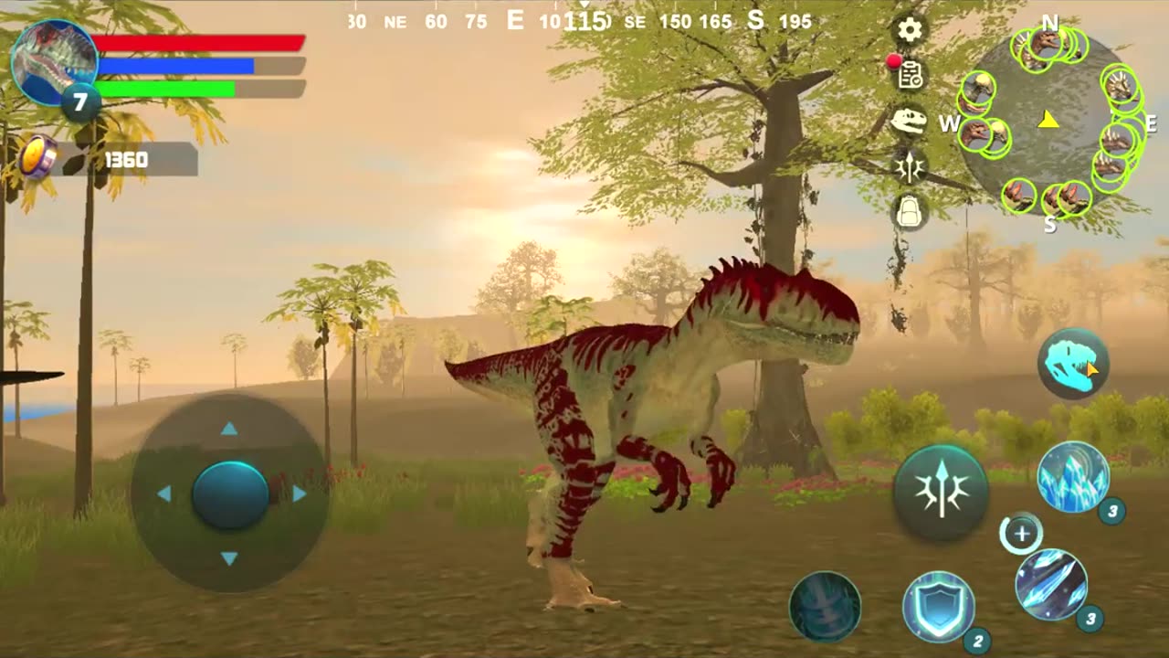 Dinosaur Fights in Allosaurus Simulator Game - Part 5