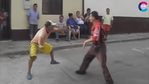 "AMAZING" Display Of Fighting Skills