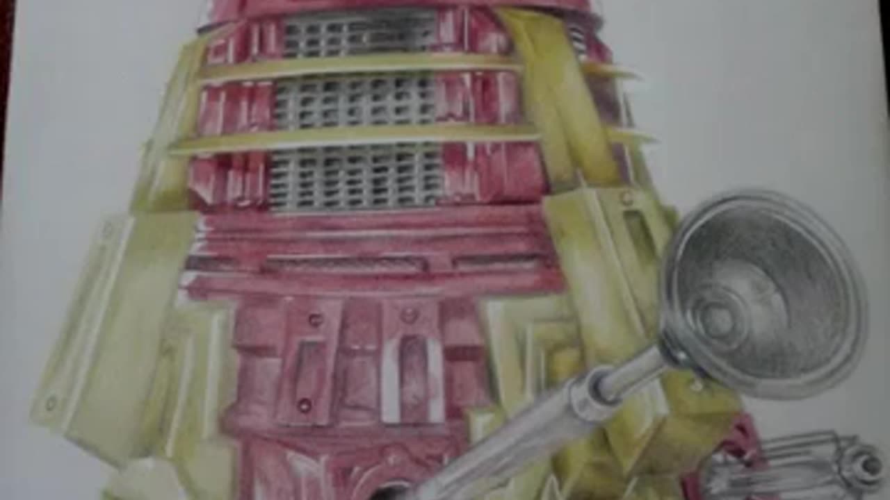 Drawing Doctor Who - The Supreme Dalek