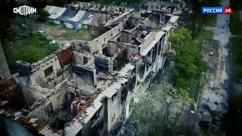 Rubežnoje je pod kontrolou Ruské armády - město je po odchodu nacistů zcela zničené