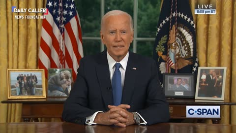 President Biden's First Speech Since Stepping Down