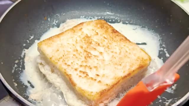 Bread makes with milk viral recipe