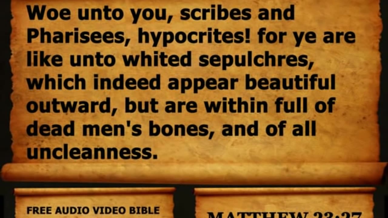 Bible Book 40. Matthew Complete 1-28, King James Version (KJV) Read Along Bible