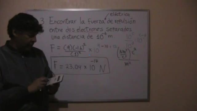 Ejercicios 1. Ley de Coulomb y cuantización de la carga eléctrica