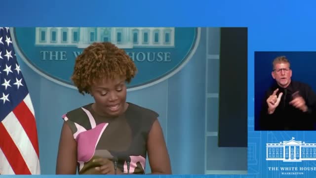 The WH is Confronted on Biden's Knowledge of FBI Raid Trump