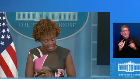 The WH is Confronted on Biden's Knowledge of FBI Raid Trump