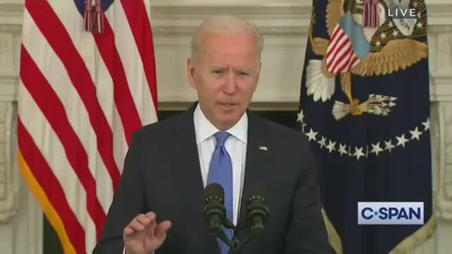 Biden Battles Teleprompter During Disaster Speech, Loses Bad