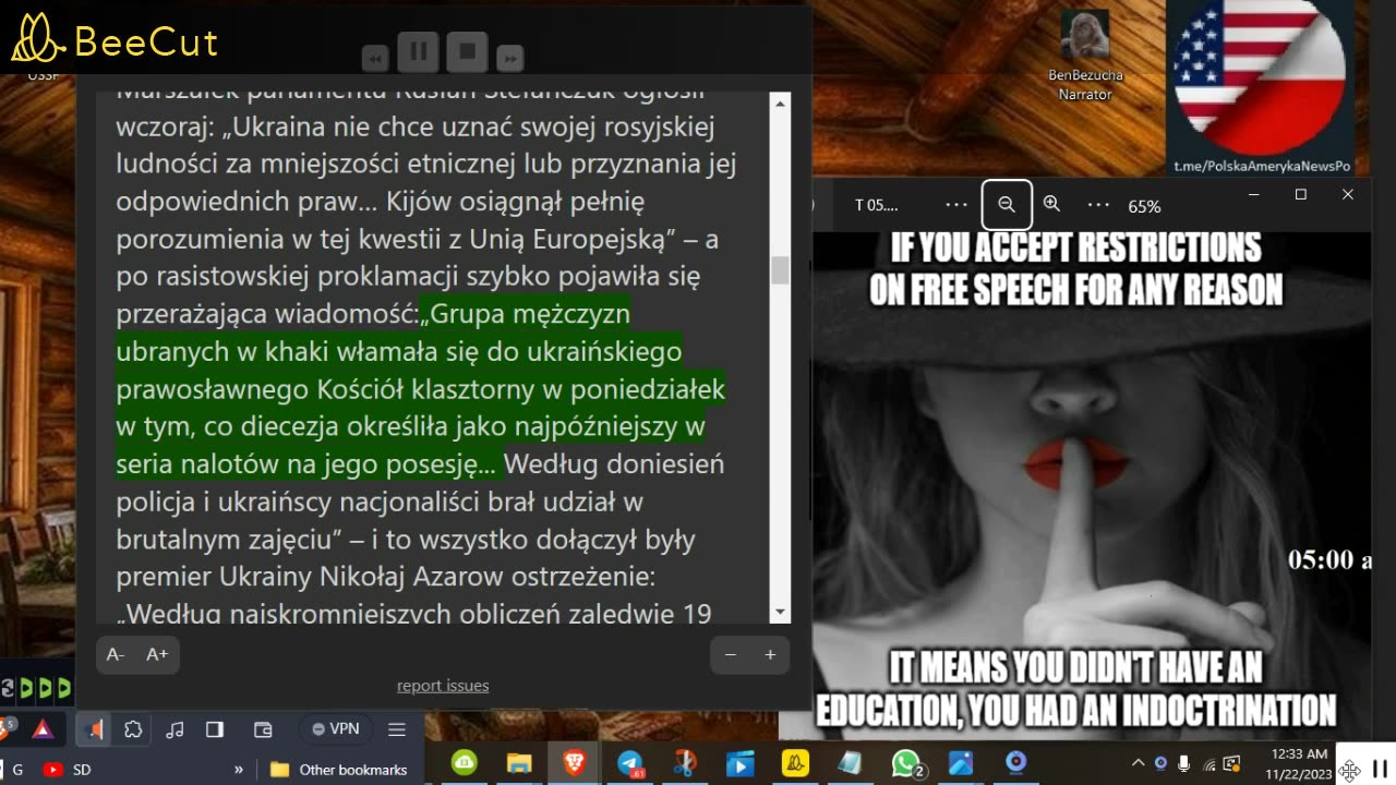 🔴„Ukraina Koniec gry” Następuje „Dobre czasy dla kompleksu wojskowo-przemysłowego”🔴