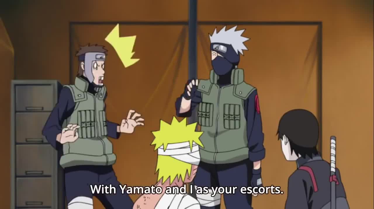 Kakashi Gets Shocked when He Heard that Naruto Met Fourth Hokage Minato Narut_HD.mp4