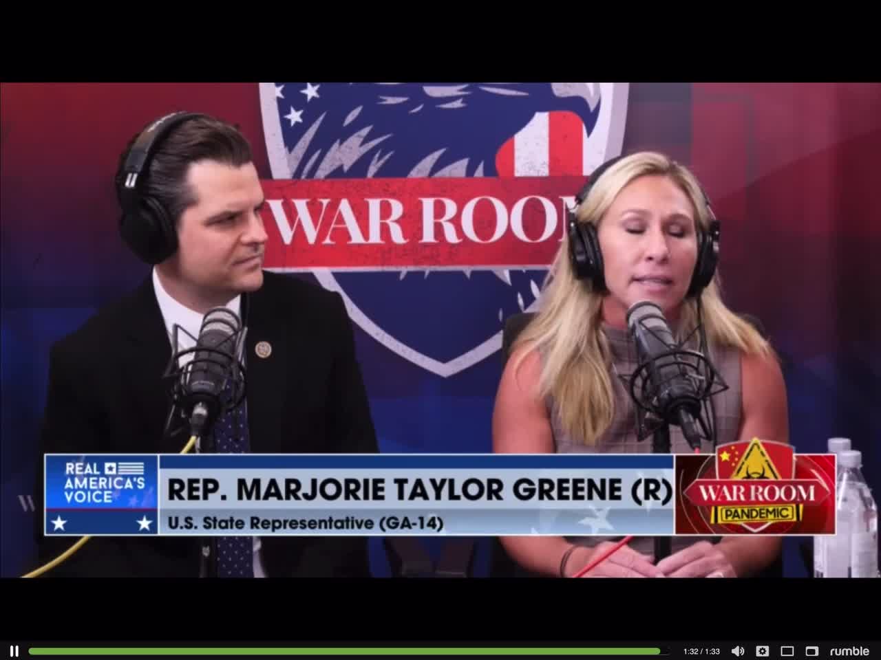 MTG GA Rep Marjorie Taylor Greene responds to Joe Biden’s darkest days comment