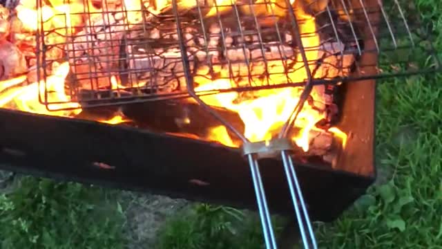 grill fire