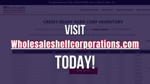 Transform Your Business Future with Wholesale Shelf Corporations