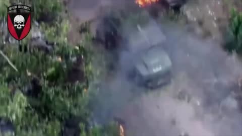 Multiple Russian APCs Are Blown to Bits During Massive Assault