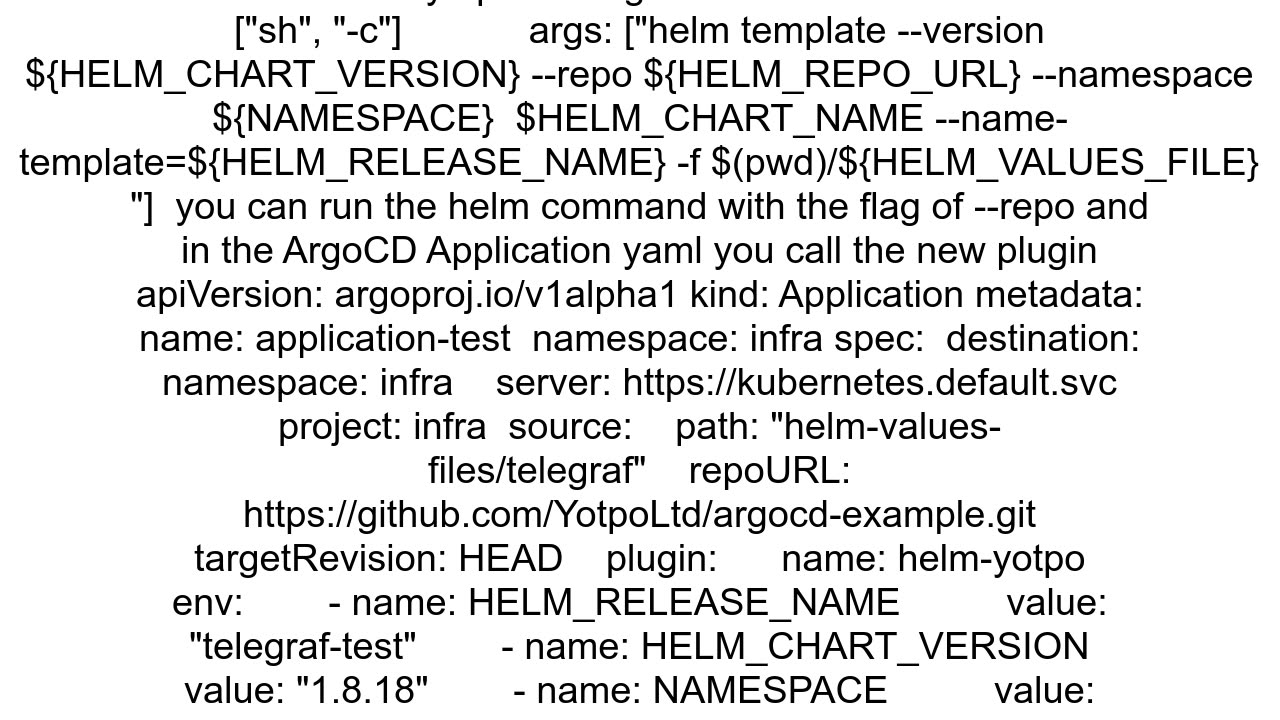 Templates and Values in different repos via ArgoCD