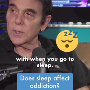 Does sleep affect addiction?