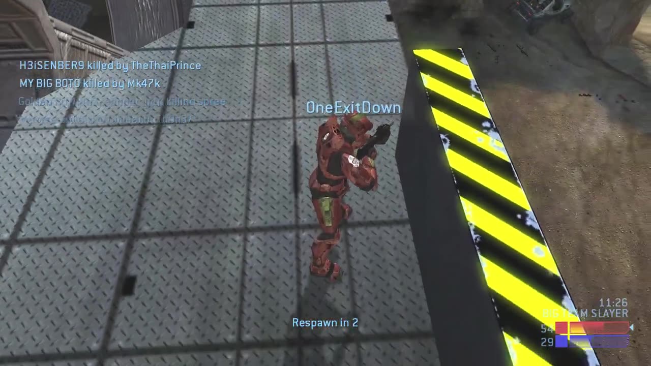 Halo 2 Classic Big Team - Big Team Slayer on Zanzibar Multiplayer Gameplay