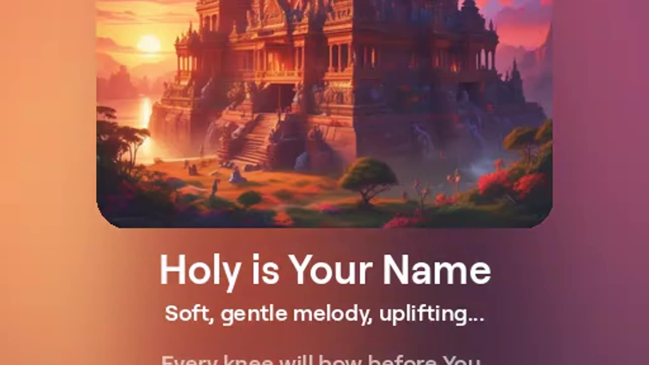 Holy Is Your Name - Praise & Worship Song