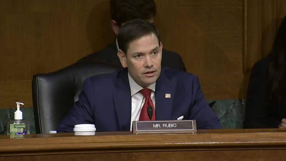 Rubio Questions State Department Official Ahead of Summit of Americas at SFRC Subcommittee Hearing