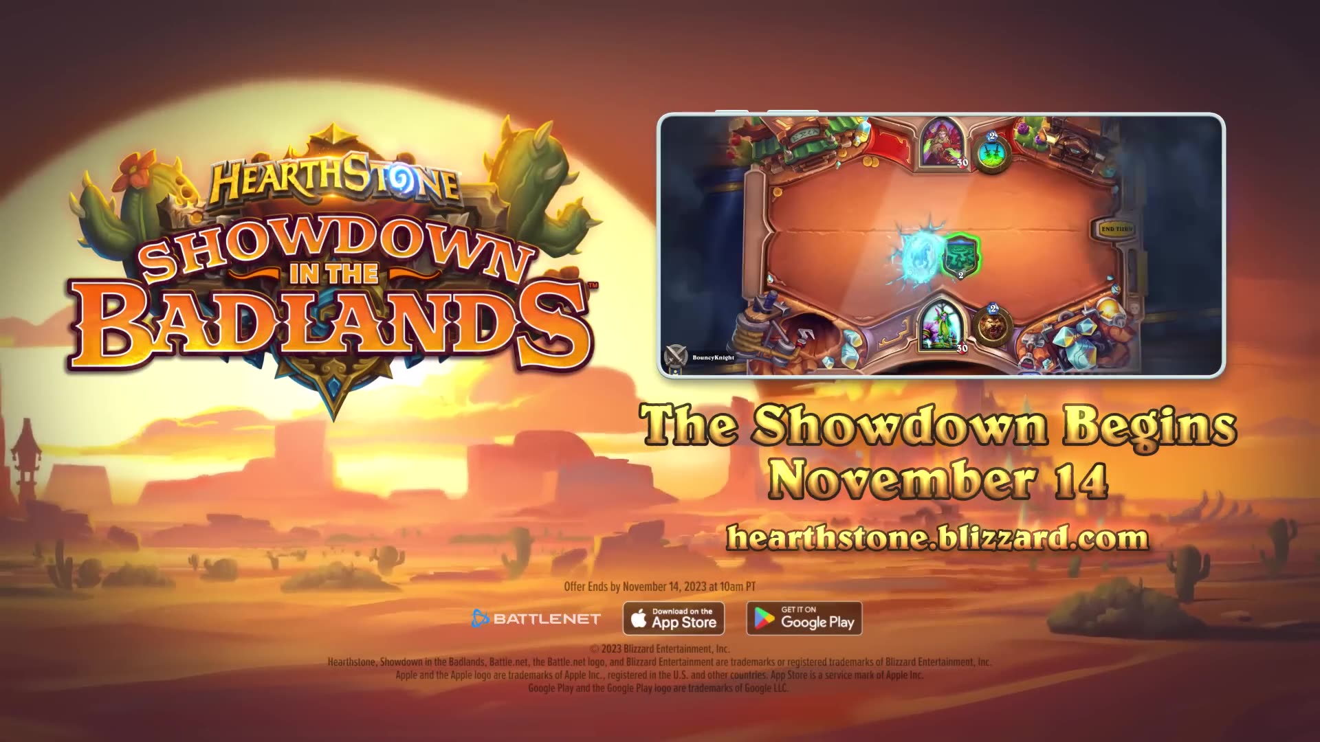 Hearthstone: Showdown in the Badlands [PC] - November 14 2023